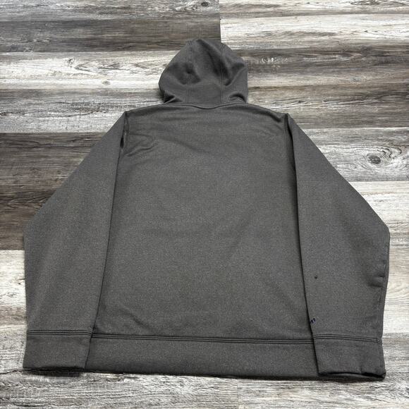 Under Armour Black Realtree Big Camo Logo UA Mens M Loose Fit Sweatshirt Hoodie - Picture 4 of 9
